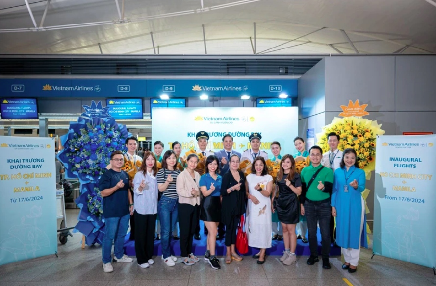 Vietnam Airlines launches Vietnam - Philippines route